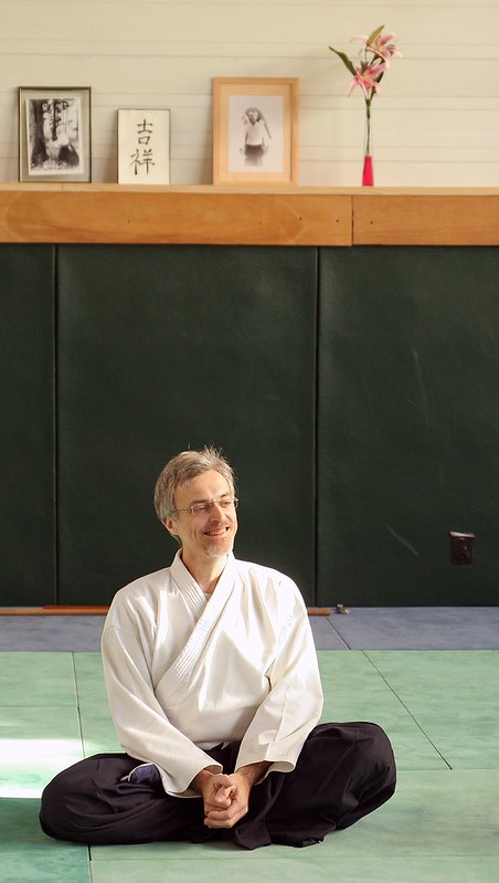 Abelé Shihan - maître d'Aïkiryu fondateur de la F.aage