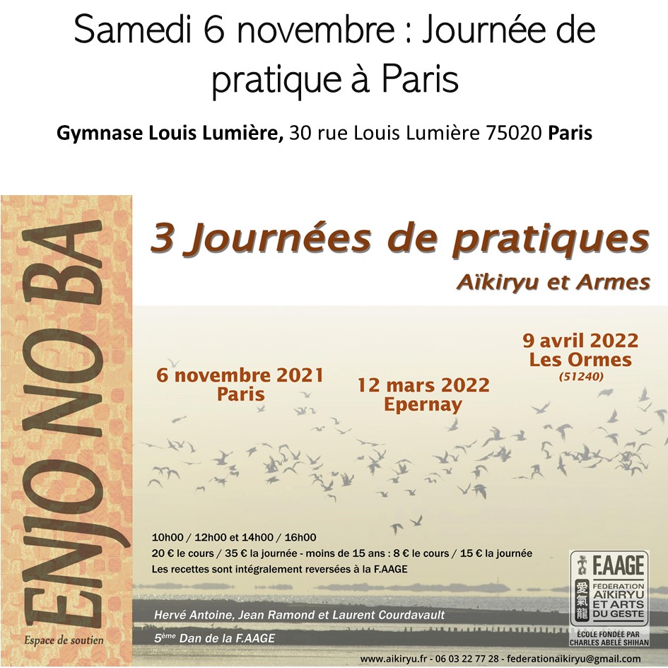 You are currently viewing 1er rendez vous de la saison : le 6 novembre à Paris